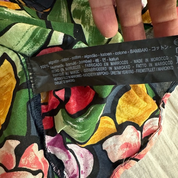 Zara Blogger Favorite Floral Wrap Mini Dress (D2) - Picture 9 of 13